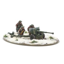 Bolt Action: British Army 6 pdr Anti-Tank Gun with Infantry Crew (Winter)