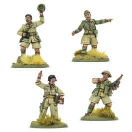 Bolt Action: British 8th Army Platoon Commanders