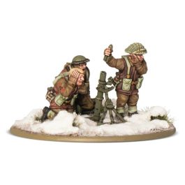 Bolt Action: British & Canadian (Winter) Medium Mortar Team