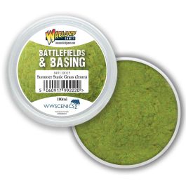 Battlefields & Basing: Summer 2mm Static Grass 180ml