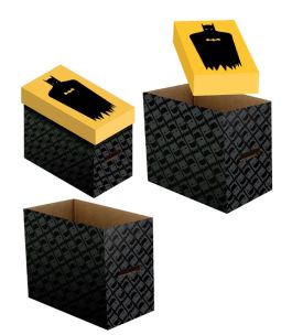 DC Short Comic Book Storage Box: Batman Cape & Cowl