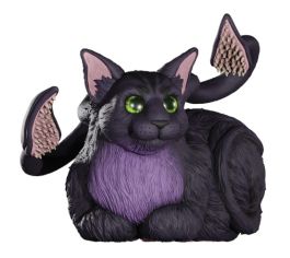 Dungeons & Dragons: Replicas of the Realms - Displacer Beast Kitten Life-Sized Figure