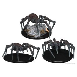Dungeons & Dragons: Nolzur's Marvelous Minis: Spiders W1 (Unpainted)