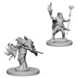 Dungeons & Dragons: Nolzur's Marvelous Minis: Elf Male Wizard W2 (Unpainted)