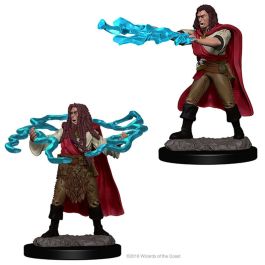 Dungeons & Dragons: Nolzur's Marvelous Minis: Human Male Sorcerer W1 (Unpainted)