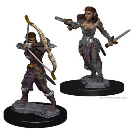 Dungeons & Dragons: Nolzur's Marvelous Minis: Elf Female Ranger W1 (Unpainted)