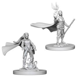 Dungeons & Dragons: Nolzur's Marvelous Minis: Elf Female Druid W4 (Unpainted)
