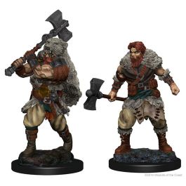 Dungeons & Dragons: Nolzur's Marvelous Minis: Human Male Barbarian W1 (Unpainted)