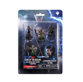Dungeons & Dragons Fantasy Miniatures: Icons of the Realms Set 10 Guildmaster`s Guide to Ravnica Companion Starter One