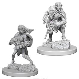 Dungeons & Dragons: Nolzur's Marvelous Minis: Drow W4 (Unpainted)