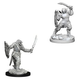 Dungeons & Dragons: Nolzur's Marvelous Minis: Dragonborn Female Paladin W5 (Unpainted)