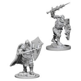 Dungeons & Dragons: Nolzur's Marvelous Minis: Death Knight & Helmed Horror W6 (Unpainted)