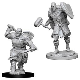 Dungeons & Dragons: Nolzur's Marvelous Minis: Male Goliath Fighter W7 (Unpainted)