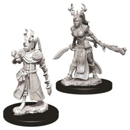 Dungeons & Dragons: Nolzur's Marvelous Minis: Female Human Druid W9 (Unpainted)