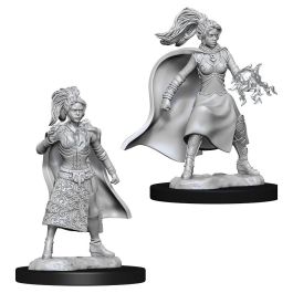 Dungeons & Dragons: Nolzur's Marvelous Minis: Female Human Sorcerer W10 (Unpainted)