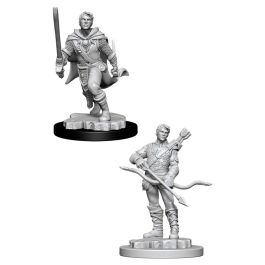 Dungeons & Dragons: Nolzur's Marvelous Minis: Male Human Ranger W11 (Unpainted)