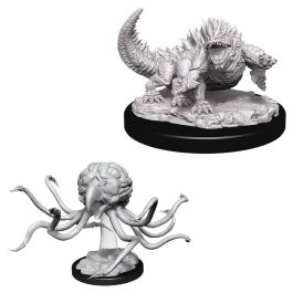 Dungeons & Dragons: Nolzur's Marvelous Minis: Grell & Basilisk W11 (Unpainted)