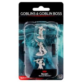 Dungeons & Dragons: Nolzur's Marvelous Minis: Goblins & Goblin Boss W12 (Unpainted)
