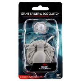 Dungeons & Dragons: Nolzur's Marvelous Minis: Giant Spider & Egg Clutch W12 (Unpainted)