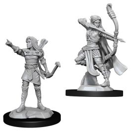 Dungeons & Dragons: Nolzur's Marvelous Minis: Elf Ranger Female W13 (Unpainted)