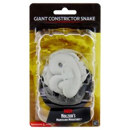 Dungeons & Dragons: Nolzur's Marvelous Minis: Giant Constrictor Snake W13 (Unpainted)