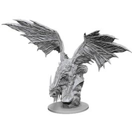 Pathfinder Deep Cuts Unpainted Miniatures: W12.5 Silver Dragon