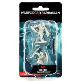 Dungeons & Dragons: Nolzur's Marvelous Minis: Warforged Barbarian Wave 14 (Unpainted)