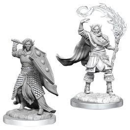 Dungeons & Dragons: Nolzur's Marvelous Minis: Elf Cleric Male Wave 16 (Unpainted)