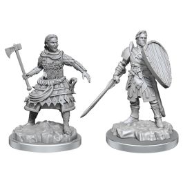 Dungeons & Dragons Nolzur's Marvelous Miniatures: W21 Human Fighters