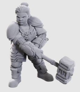 Dungeons & Dragons Nolzur's Marvelous Unpainted Miniatures: Limited Edition 50th Anniversary Dwarves
