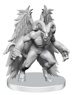 Pathfinder Battles Deep Cuts Unpainted Miniatures: Gylou (Handmaiden Devil) & Ferrugon (Rust Devil)