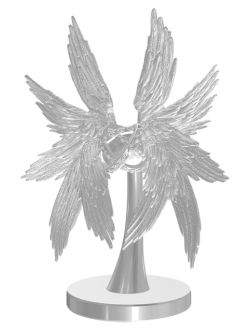 Pathfinder Battles Deep Cuts Unpainted Miniatures: Procyal (Raccoon Agathion) & Zoaem (Ring Archon)