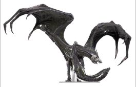 Dungeons & Dragons: Icons of the Realms - Adult Black Dragon [NEW]