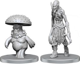 Pathfinder Battles Deep Cuts Unpainted Miniatures: Myceloid & Grimstalker