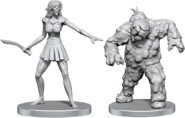Pathfinder Battles Deep Cuts Unpainted Miniatures: Mudwretch & Buso