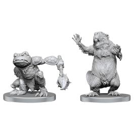 Pathfinder Battles Deep Cuts: Boggard Scout & Castoroides