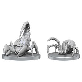 Pathfinder Battles Deep Cuts: Cave Scorpion & Hunting Spider