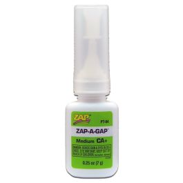 Filler: 1/4oz Zap-a-Gap CA+ 12 Seconds
